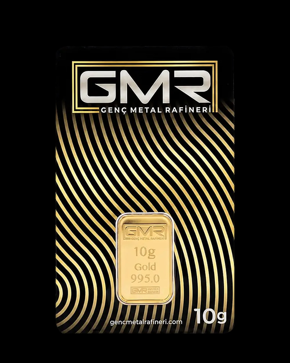 10 Gram 24 Ayar Külçe Altın 995,0, Ön yüz