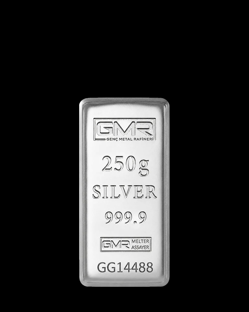 250 Gram Külçe Gümüş, Ön yüz