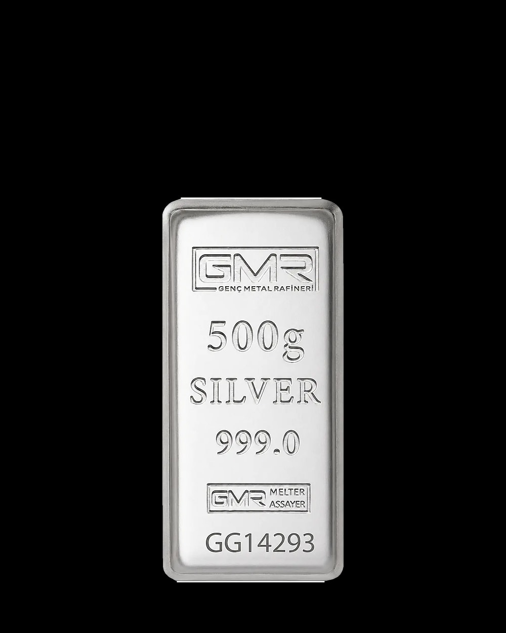 500 Gram Külçe Gümüş, Ön yüz
